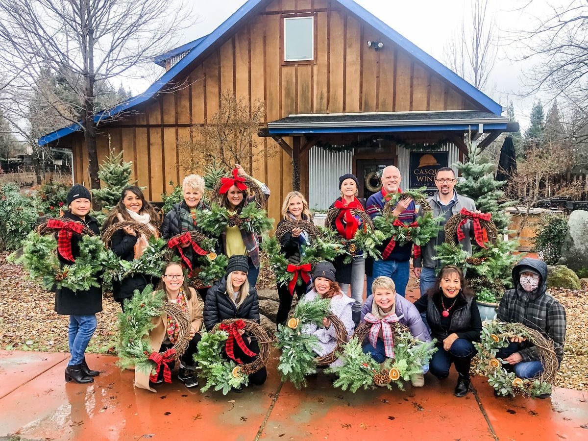 The Holiday Wreath Workshop at The Flower Farm: A Festive DIY Adventure